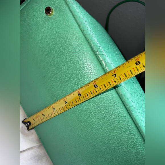 💚 GiGi New York Python Embossed Women's Tote Bag, Handbag, Purse! LN Excellent! - Picture 11 of 11